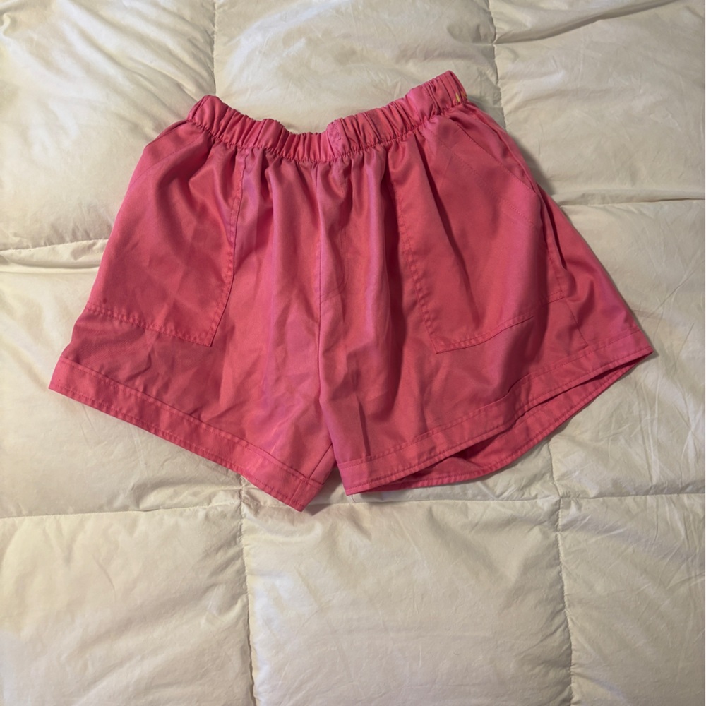 Women's Pink Casual Shorts